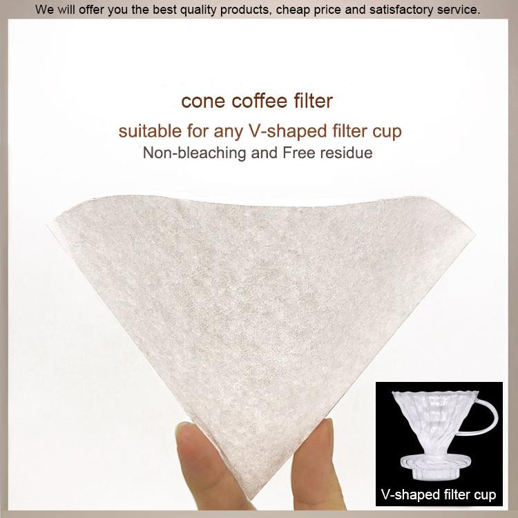 V shap coffee filter