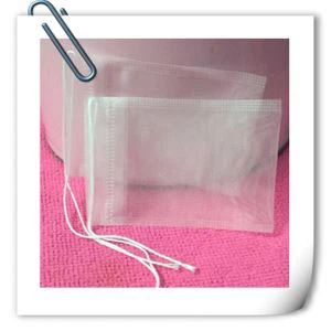 ถุงชาไนล่อนที่เป็นมิตรกับสิ่งแวดล้อมพร้อมสายรัด