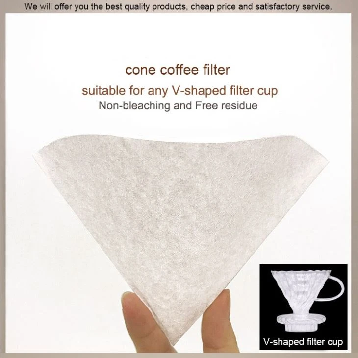 Natural Color V-shaped Coffee Filter